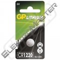 Bat. GP 3V LITHIUM pr.12,5x2      CR1220