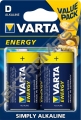 Bat. VARTA velký mono R20 ALKALINE Energ