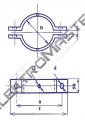 Objímka 5121 pr. 220 kotevní