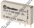 Relé FINDER 34.51 60VDC 1P 6A Au