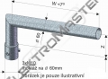 Výložník SK 4-1000 žár.zinek